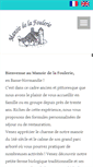 Mobile Screenshot of manoirdelafoulerie.com